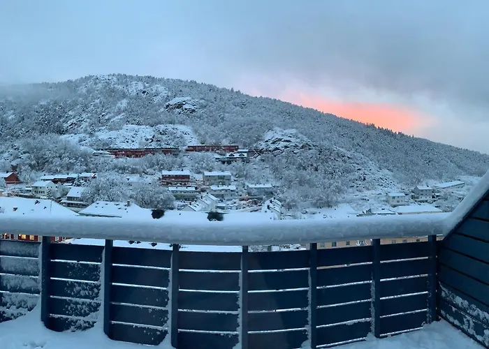 Cosy House With Sunny Terrace, Garden And Fjord View 펜션 베르겐